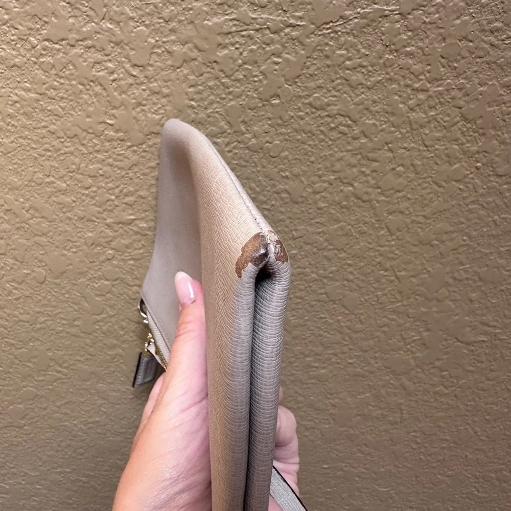 Coach Tan Small Crossbody Wallet - Picture 7 of 7